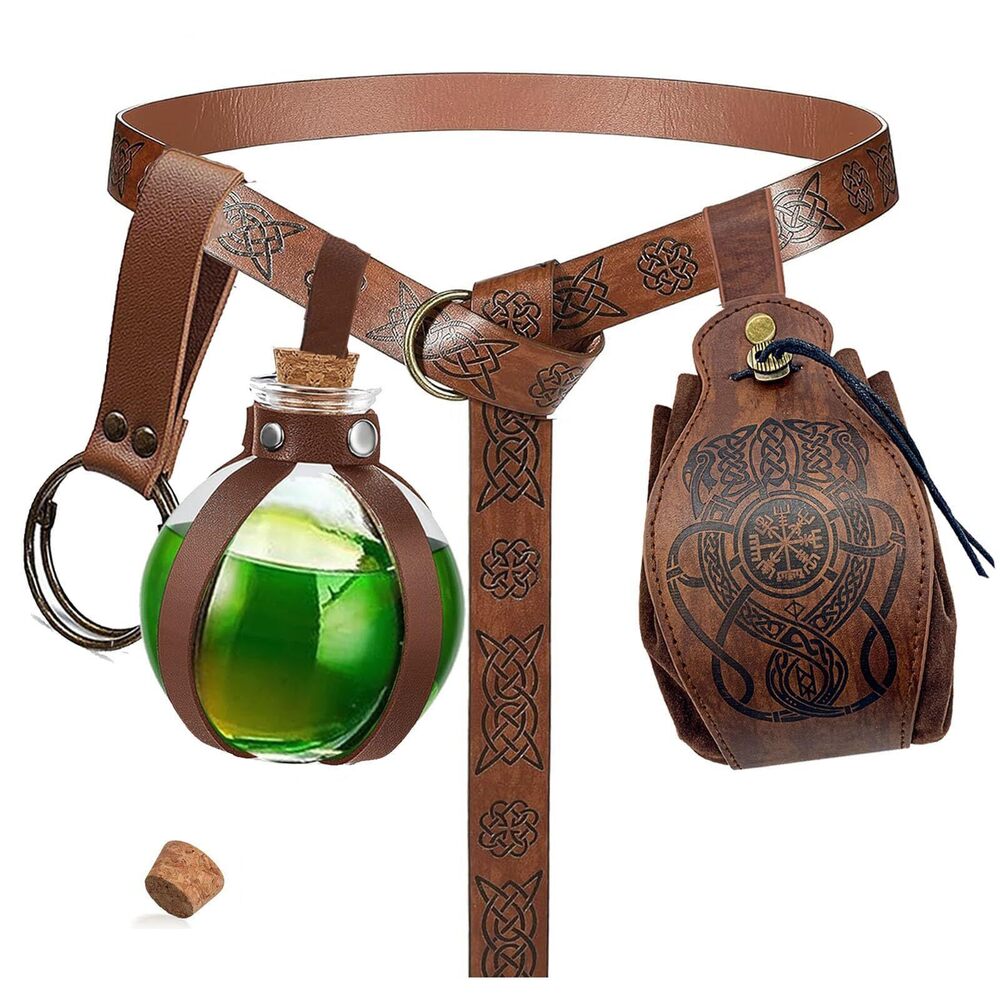 3361 Renaissance Costume Accessory Belt Pouch Purse Potion